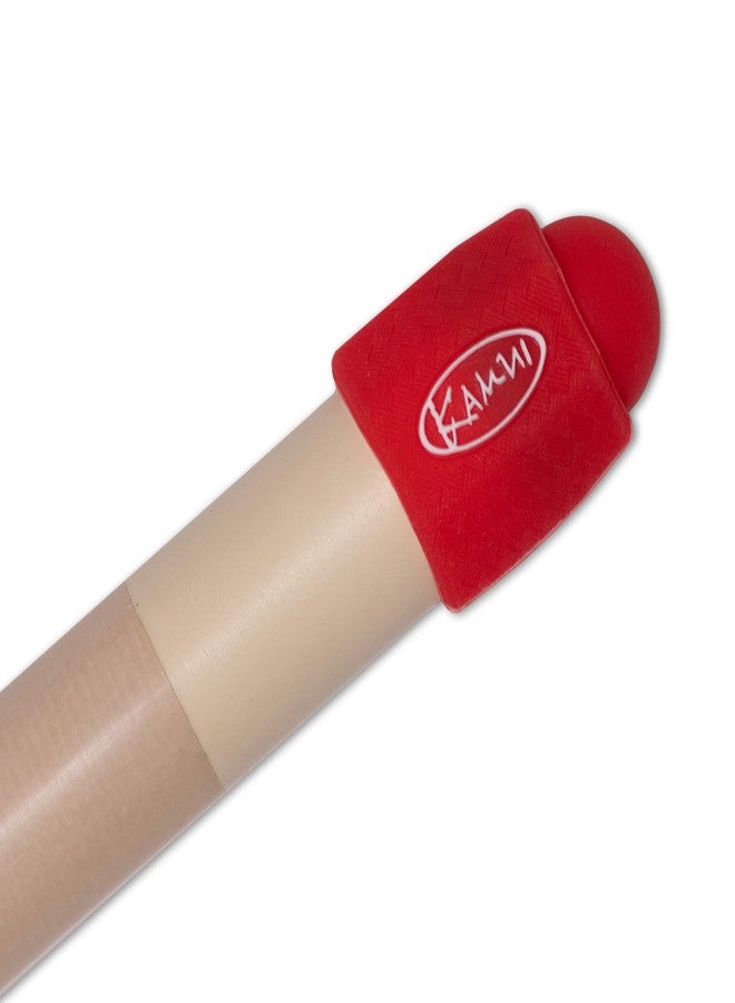 KAMUI Billiard Cue Tip Protector 2-Pack Leather Burnisher (Red) - Image 5