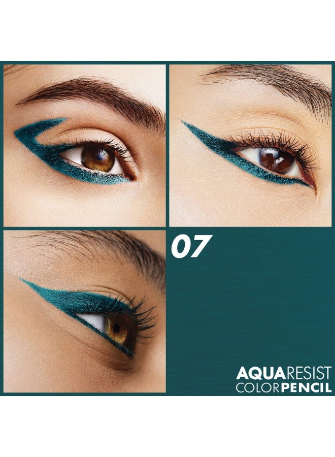 MAKE UP FOR EVER Aqua Resist Colour Pencil 2.5g-7 Lagoon - Image 4