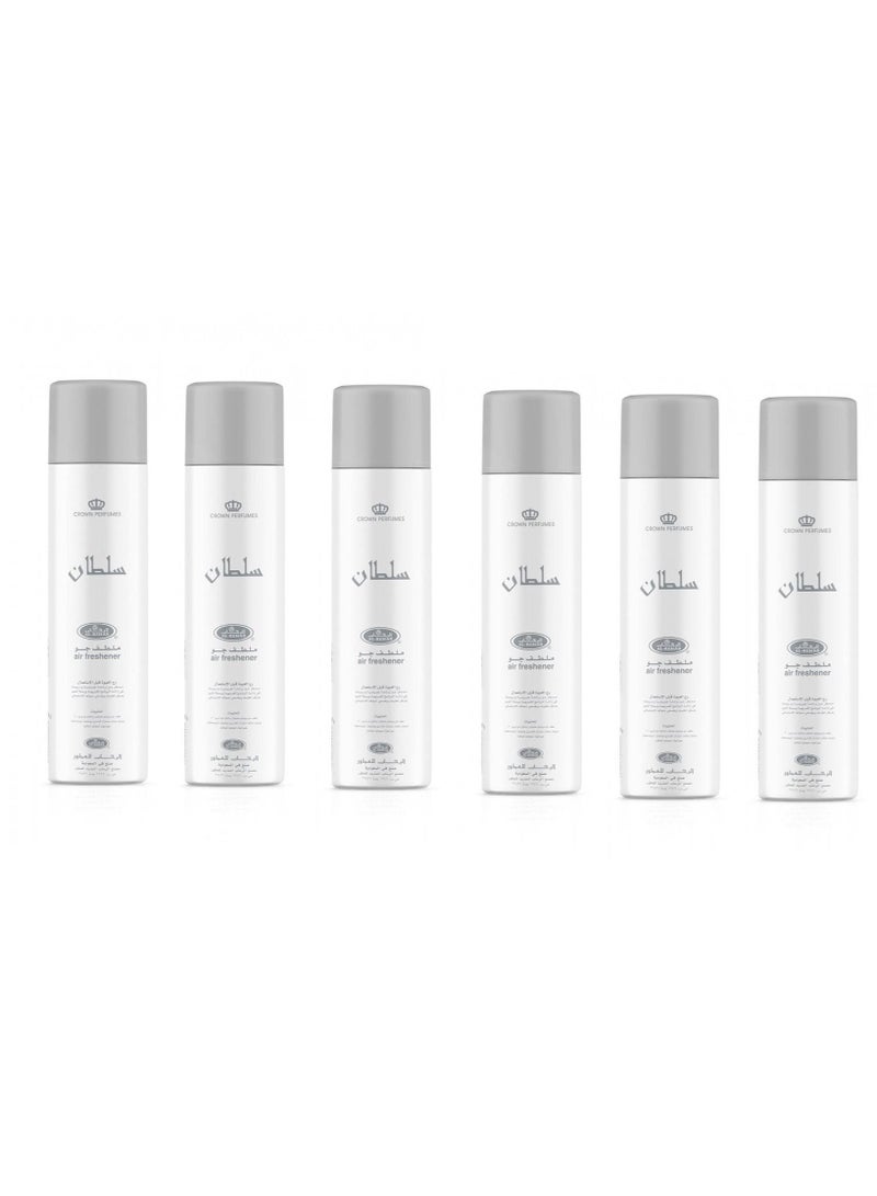 الرحاب معطر جو سلطان 300 مل 6 قطع - Image 1
