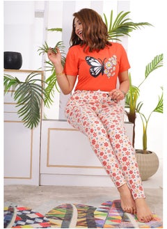 Star Tex Home Summer Pajama Set for Women Cotton Unique Simple Plaid Different Graphic Pajamas Specially Designed to Comfort and Cool in Sleep and Lounge at Home  - Image 4