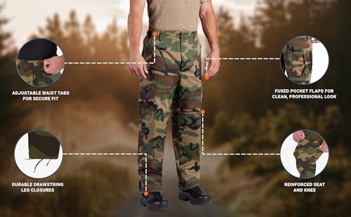 PROPPER F520155 Propper BDU Trouser Button Fly - 100% Cotton Ripstop - Image 3