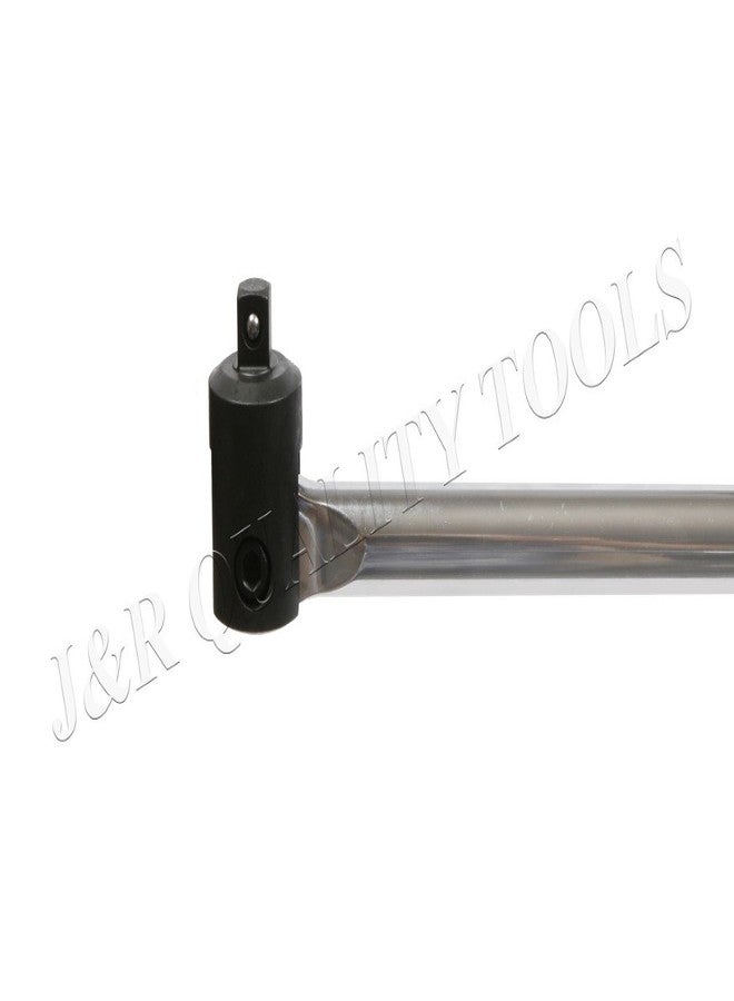 VECTOR Breaker Bar | 3/8" Drive x 15" inch Long Swivel Head Socket Wrench Pry Bar CR-V - Image 3