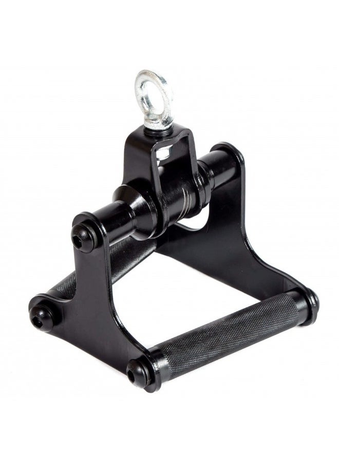 Pure Fitness Cable Cross - Black Revolving Double Handle 