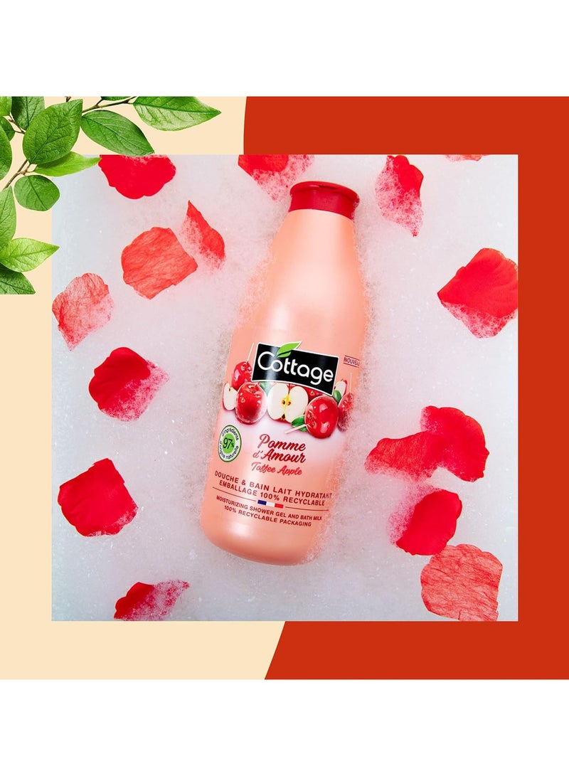 Cottage Moisturizing Shower Gel 750 ml, Caramelized Apple - Image 2