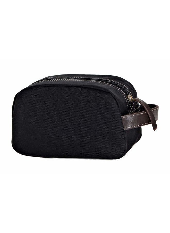 Timberland Men's Toiletry Bag Canvas Travel Kit Organizer, Black, One Size  - Image 4