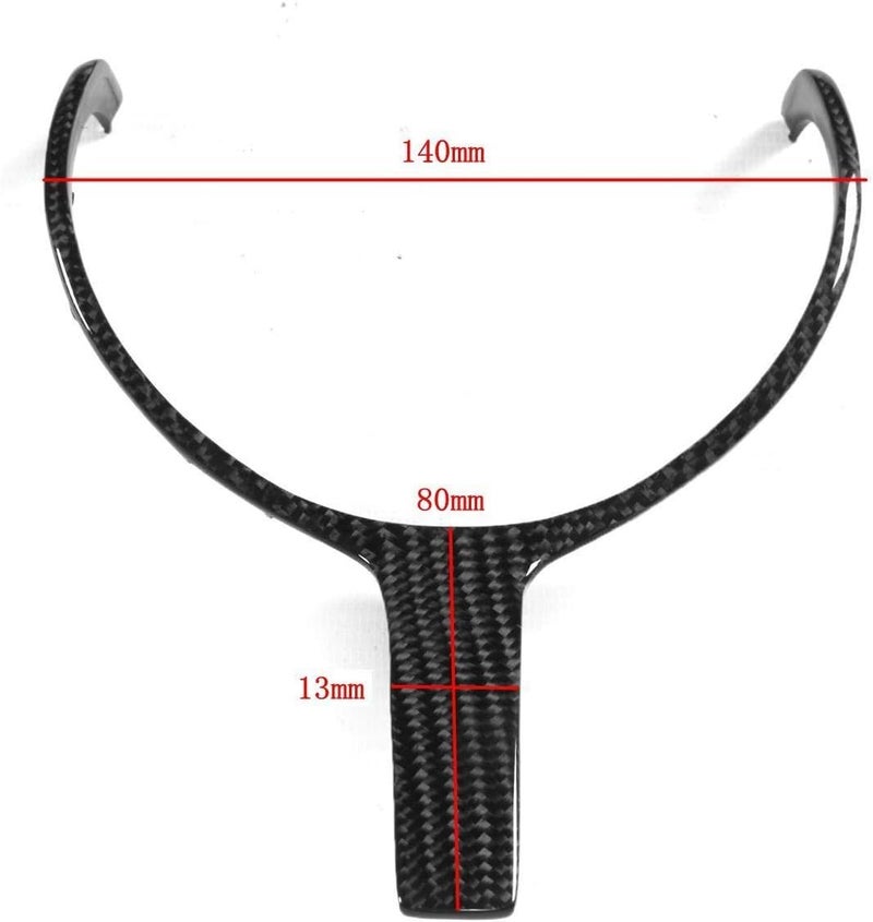 Wivplex Real Carbon Fiber Steering Wheel Trim for BMW - Image 2