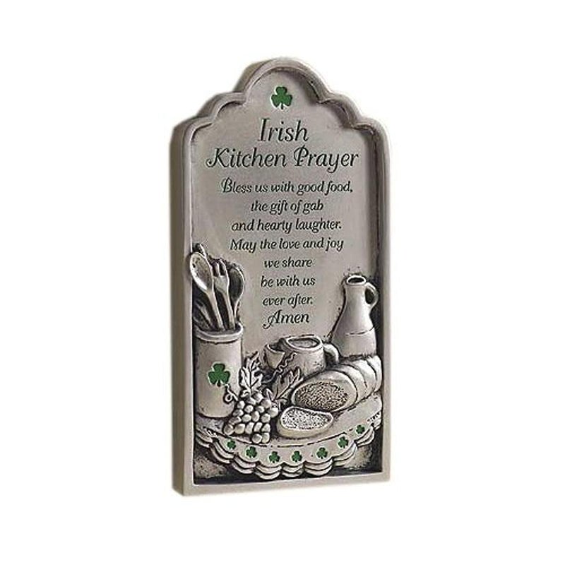 Abbey + CA Gift Irish Kitchen Prayer Plaque - Image 1