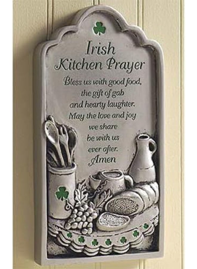 Abbey + CA Gift Irish Kitchen Prayer Plaque - Image 2