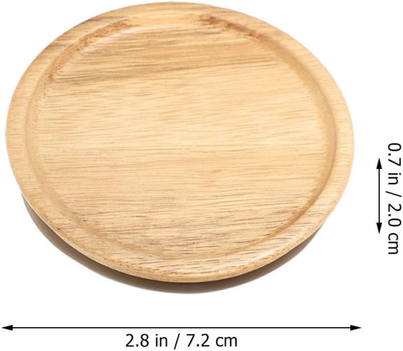 GALPADA Leakproof Mason Jar Lids with 70mm Acacia Wood Covers, Silicone Seal Glass Jar Lids for Home Canning and Storage, 2pcs Reusable Sealed Bottle Covers for Kitchen - Image 2
