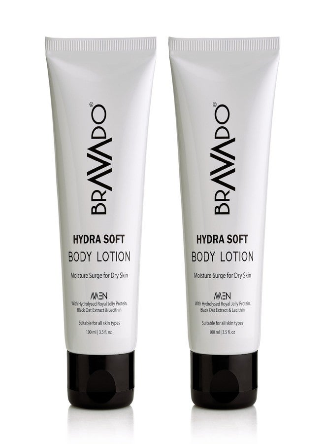 BRAVADO Hydra Soft Body Lotion with SPF (Pack of 2) Value Pack | Moisturizing Body Lotion with Sun Protection | Hydrating Daily Skin Care for Men | Non-Greasy Formula | 100ml Each - Image 1
