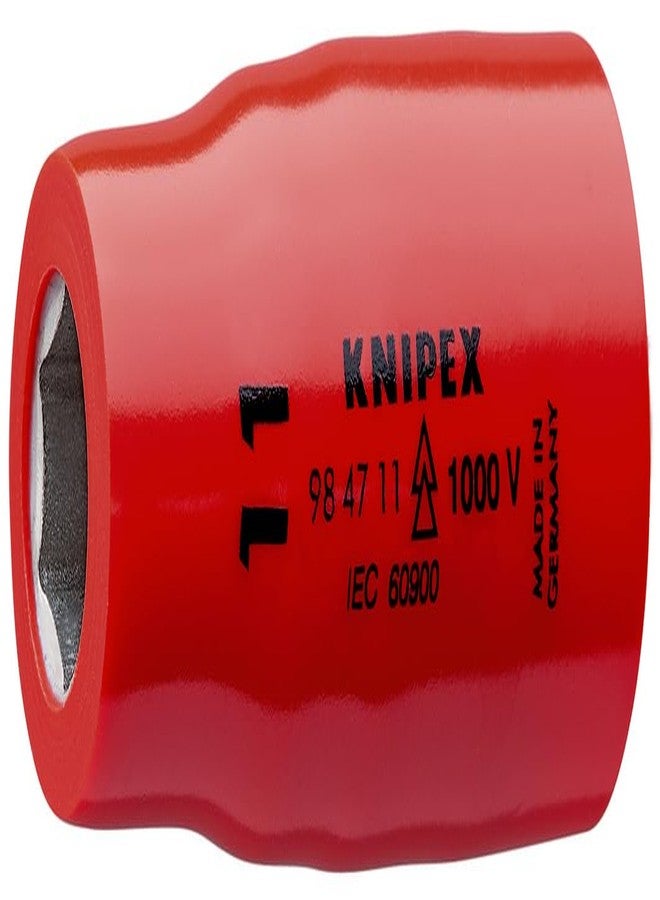 KNIPEX Hexagon Socket for hexagonal screws with internal square 1/2" 54 mm 98 47 11