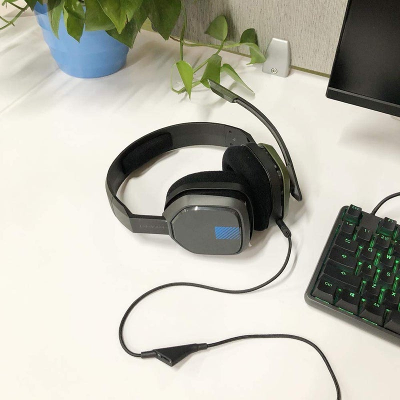 ام جي كور [كابل تحكم صوتي بديل بطول 3 أمتار لأجهزة Astro A10 وA40، سلك ألعاب صوتي متوافق مع سماعات Astro A10 وA40 (3 أمتار، وظيفة تحكم في الصوت) - Image 5