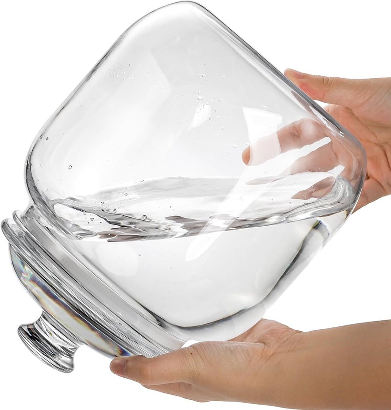 Goaste 135oz Acrylic Cookie Jar with Lid, Airtight Candy Jar Unbreakable, Clear Plastic Apothecary Jar with Silicone Sealing Ring for Dog Treats, Snack, Nuts, Chocolate, Sugar, Herbs, Spices, Cereals - Image 5