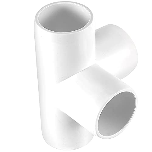 ZOENHOU 20 Pack 1 Inch 4 Way PVC Fittings Corner Cross Elbow 90 Degree, SCH40 Elbow PVC Fitting - Image 5