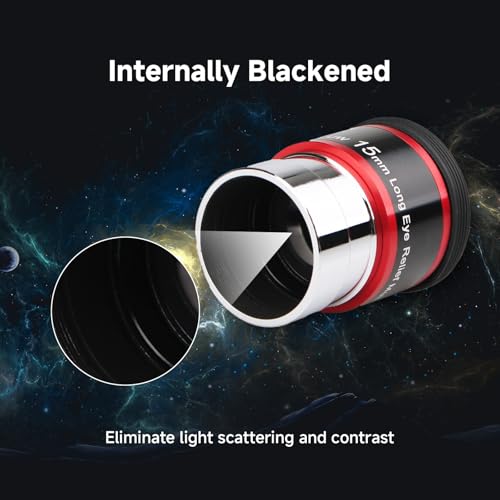 SVBONY عدسات تلسكوب SVBONY 1.25 بوصة بزاوية واسعة 68 درجة (15 مم) - Image 5