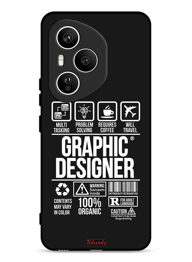 Tolwak Honor 400 Pro Protective Case Cover Graphic Designer Sticker - Image 1
