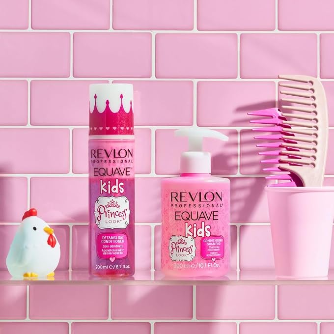 Revlon Professional Equave Kids Princess Look Conditioning Shampoo, Detangling Shampoo For Kids (300Ml) - Image 3