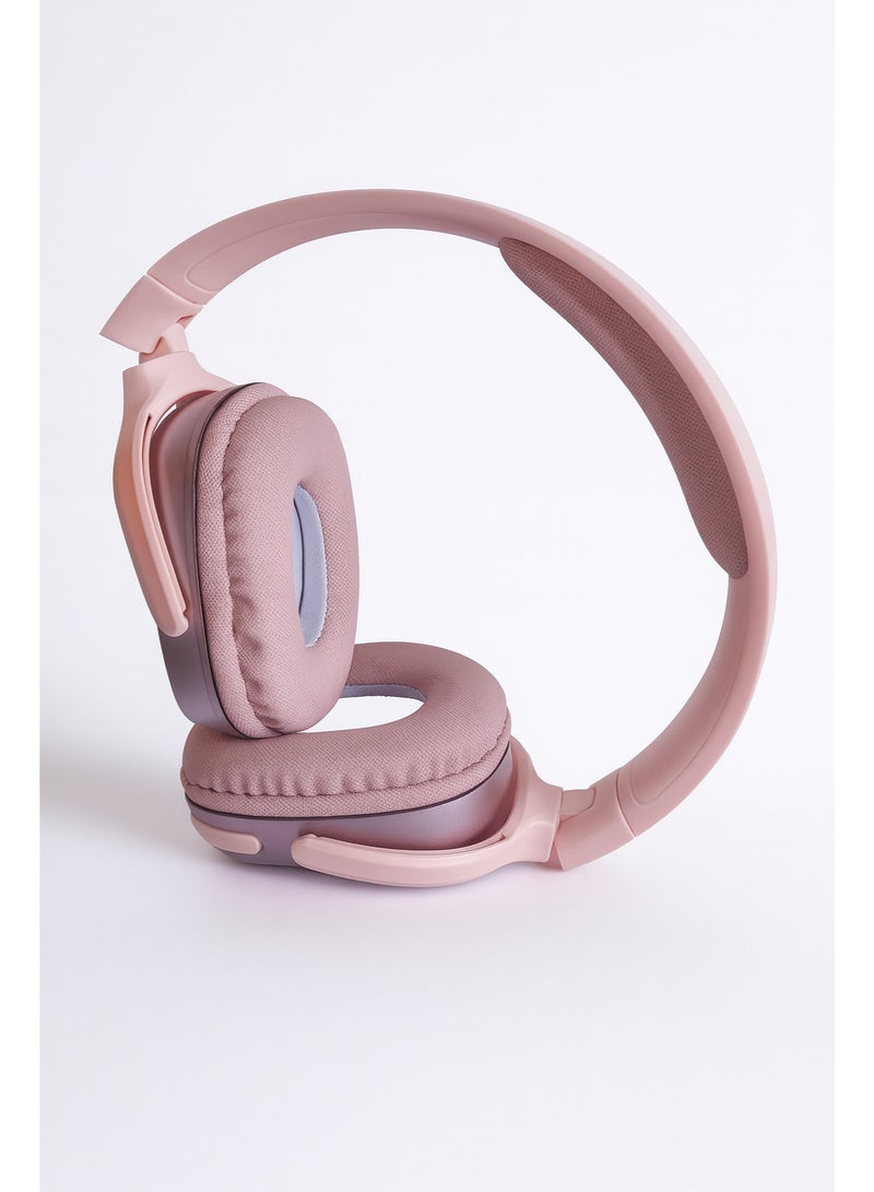 سماعة رأس بلوتوث ماكس برو، لاسلكية بتقنية Hi-Fi، قابلة للطي مع ميكروفون مدمج وعزل ضوضاء – Max Pro Headphones - Image 2