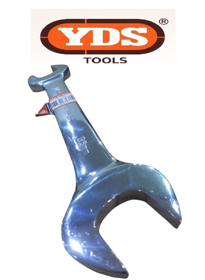 YDS Tools Double Open End Spanner 34 × 36mm – Model 10006137 – 830g Weight – Polished Chrome Steel Wrench for Heavy-Duty Industrial Use - Image 4