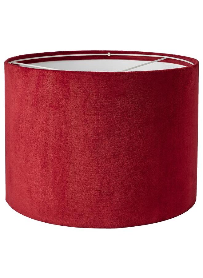 erorex Lamp shade, dark red velvet, 33 cm  - Image 1