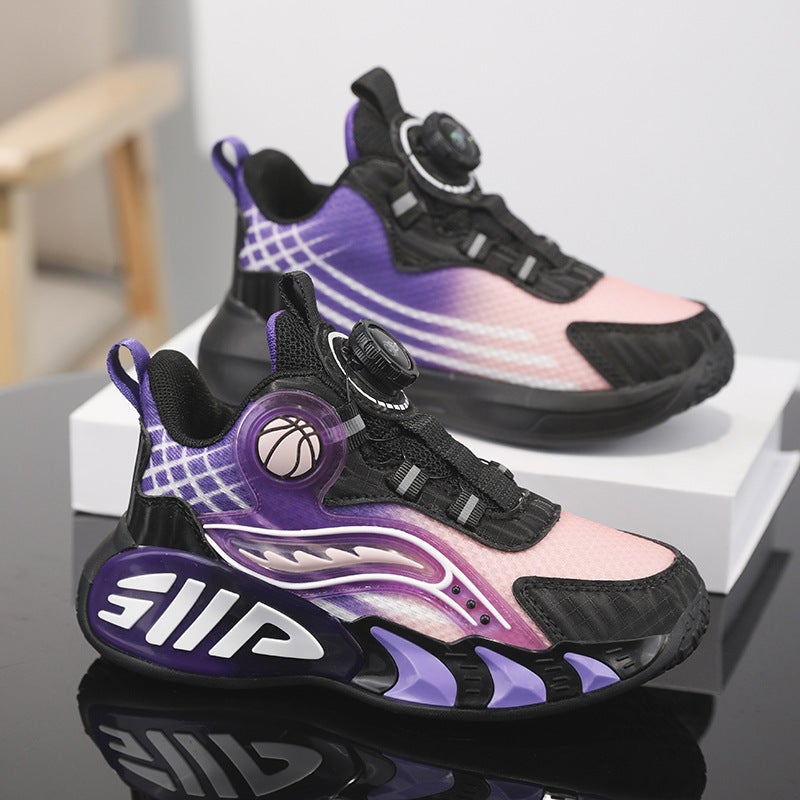 Mesh Sneakers Lightweight Flexible Sole Walking Shoes For Kids Indoor And Outdoor Activities - Image 1