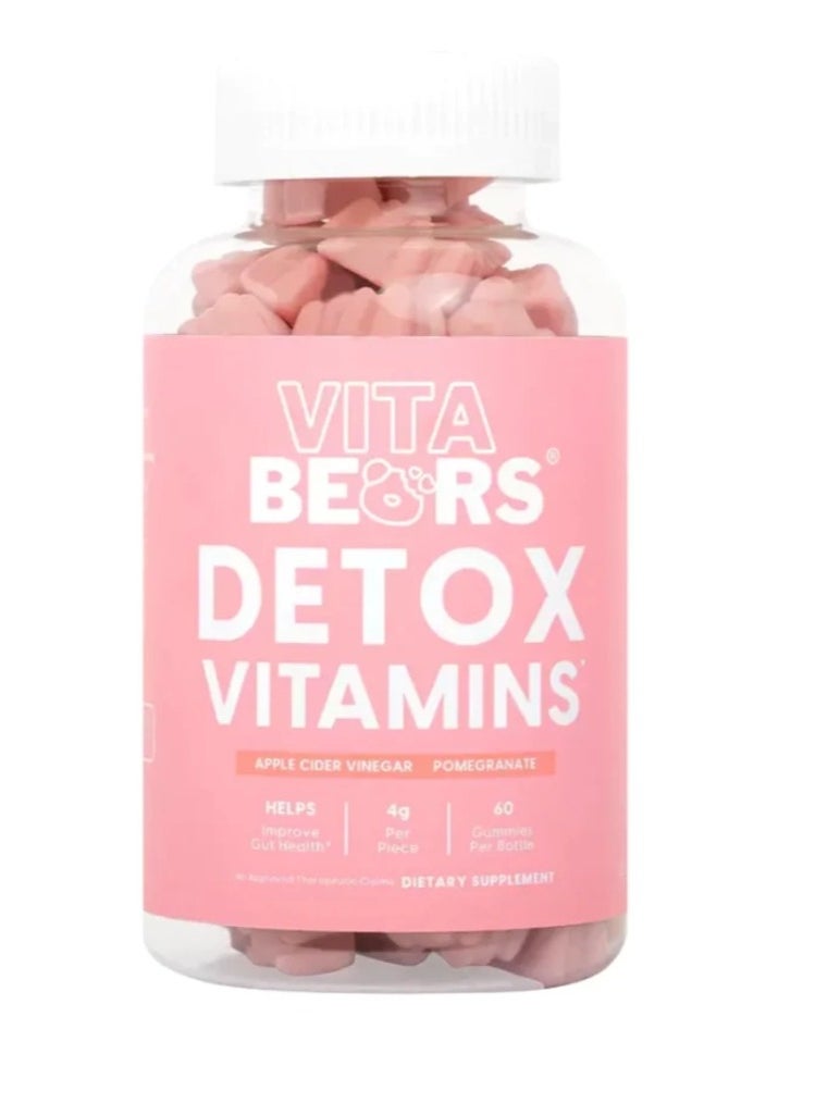 Vita VitaBears Chewable Detox Vitamins 60 pcs wit 
