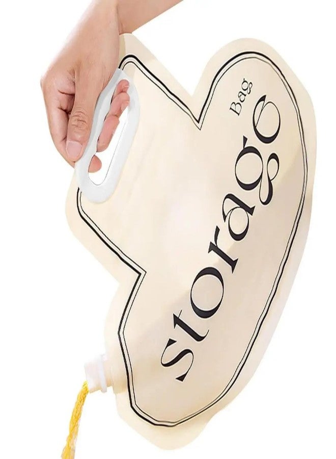 TUPERMAR Portable Storage Bag Grain Kitchen Storage Bags with Cap Handle Diameter Good Airtight Sealing Rice Wheat Beans Pulses Food Storage Basket Space Saving Moisture Proof - Image 1