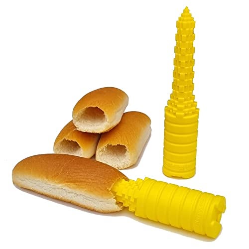 Hotdogger, Hot Dog Bun Driller Perfect for Grilling and BBQ, Ideal Size for Brats and Other Sausages - Image 1