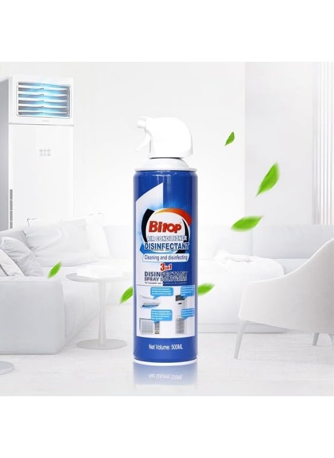 BITOP BITOP Air Conditioner Disinfectant Foam Spray â€“ 500ml | AC Cleaning Spray for Cleaning, Disinfecting, Sterilizing, and Deodorizing | Household Air Conditioner Cleaner  - Image 1
