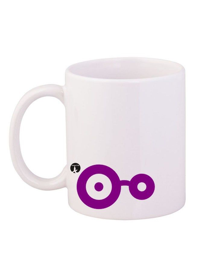 RKN Digi mon Printed Mug White Purple 11ounce - Image 2
