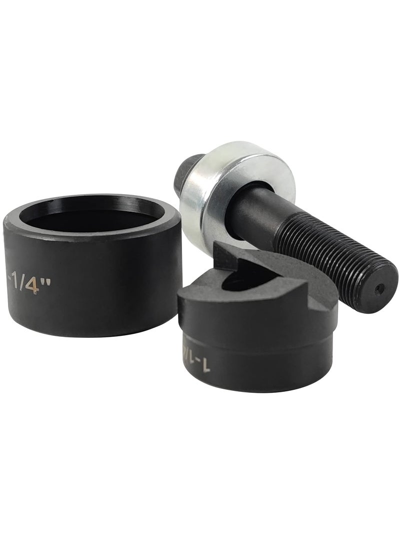 AMZCNC 114 Conduit Hole Size Knockout Punch Unit with Manual Draw Stud 17 Actual Hole Size