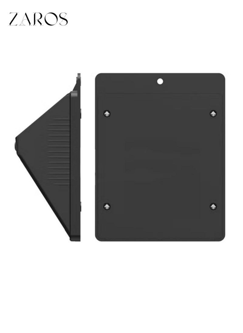 Zaros LED Solar Light Outdoor, Wireless Motion Sensor Security Wall Night Light with 120 Degree Angle, Wall Mount Kit and Auto Power Support for Garden, Patio, Path Lightning, SolarWay-3 Black 10.7x14.3x10.7 centimeter  - Image 4