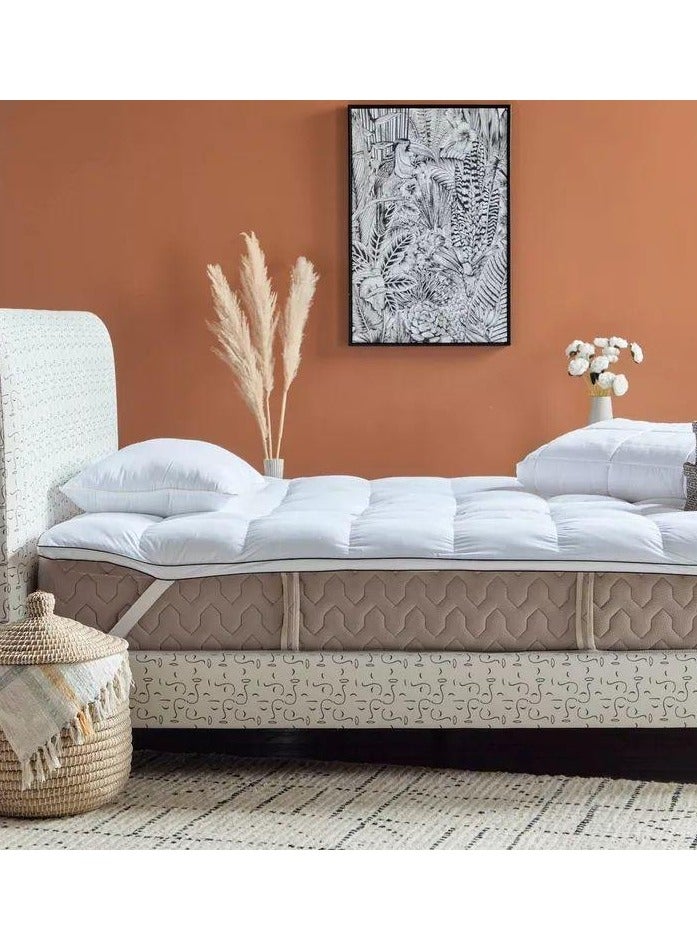 ريلاكس مرتبة تطرية ابيض-كبير - Image 3