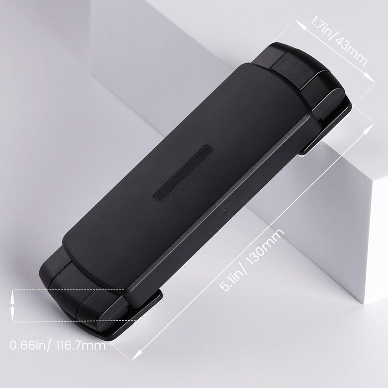CLYMENE French Door Fridge Lock  Childproof Adjustable Easy Install  Cabinet Safety Latch Lock for Kids  Toddlers Black - Image 2