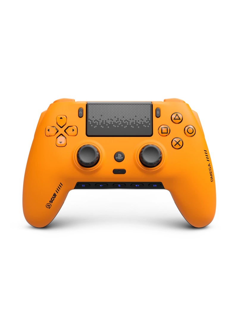سكاف وحدة تحكم الأداء اللاسلكية SCUF OMEGA لجهاز PS5 والكمبيوتر - برتقالي - Image 1
