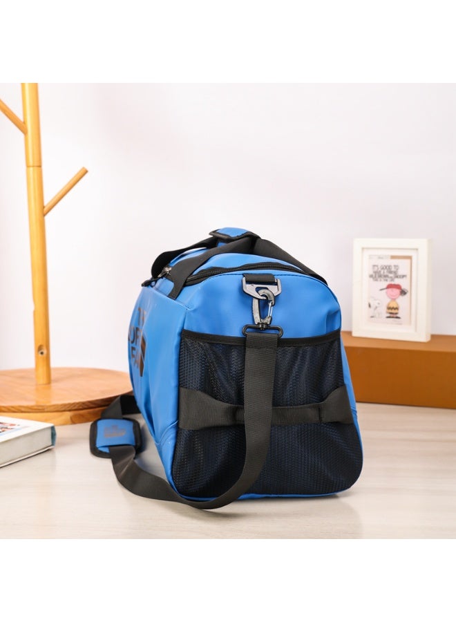 THE NORTH FACE Gym travel duffel bag, wet and dry separation sports duffel bag, yoga bag, carry-on bag with shoe compartment, weekend travel bag. - Image 5