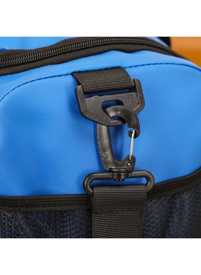 THE NORTH FACE Gym travel duffel bag, wet and dry separation sports duffel bag, yoga bag, carry-on bag with shoe compartment, weekend travel bag. - Image 4