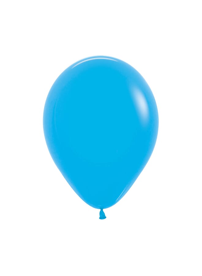 Party Time Blue 50 Piece Round Latex Balloons 12Inch - Image 2