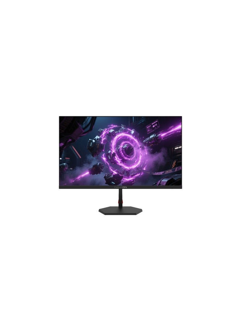 GAMEON 27 Inch QHD Gaming Monitor, 180Hz IPS Display, 1ms Response Time, HDMI 2.1, Flat Screen, FreeSync & G-Sync Compatible, 2560×1440, PC & Console Ready black - Image 1