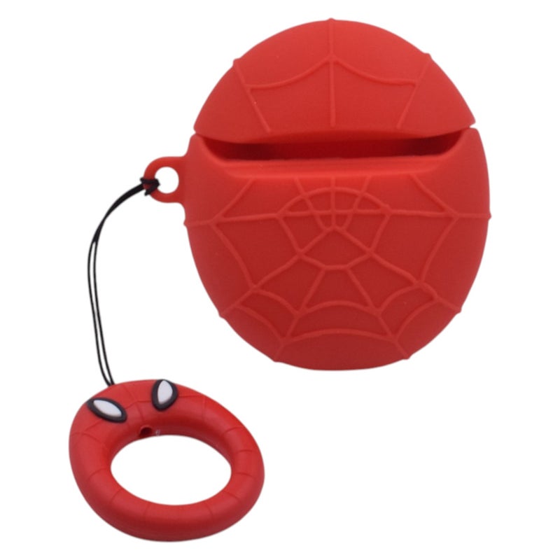 SPIDERMAN C.F.S Silicone Protective Case for AirPods - Red - Image 2