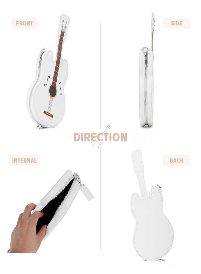 SUKUTU Women Violin Shaped Shoulder Bag Creative Music Leather Novelty Crossbody Bags Handbag - Image 3