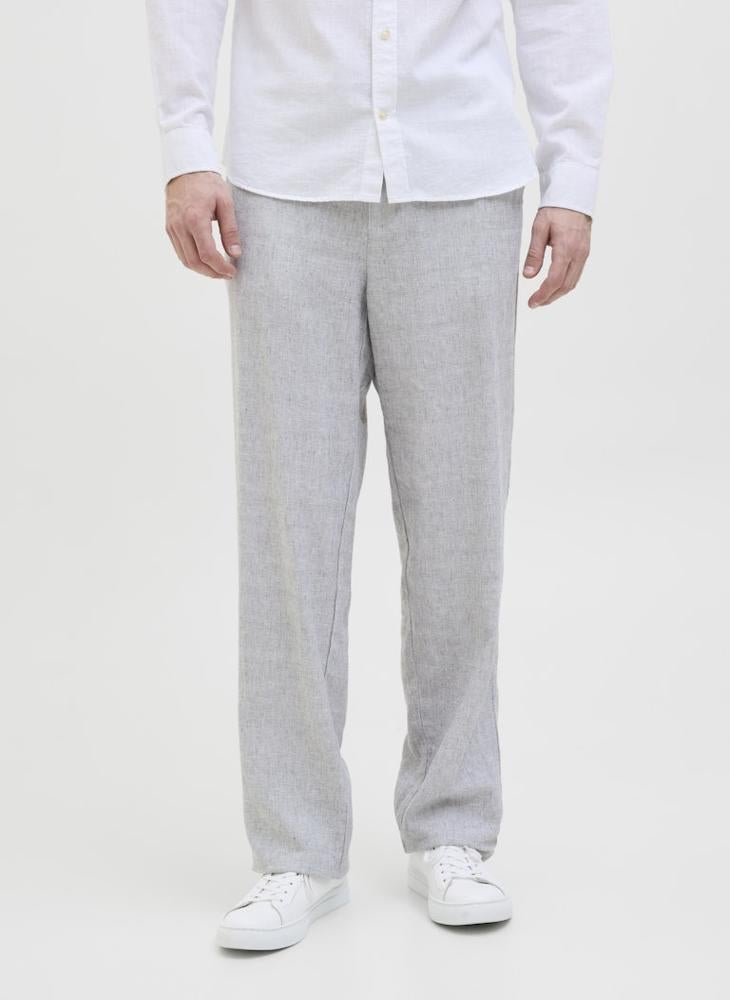 JACK & JONES - Jpstkarl Essentia Drawstringl Slim Fit Chinos - Image 1