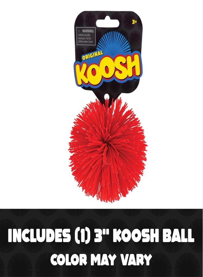 Koosh Balls 3 inch, Single Assorted Color - Kids Outdoor Toys, Beach Toys, Kids Games, Outdoor Games for Adults and Family, Outdoor Games for Kids, Kids Toys, Fidget Toys for Kids, Ages 3+ - Image 2