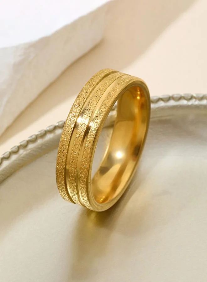 Take Two Golden Band Ring