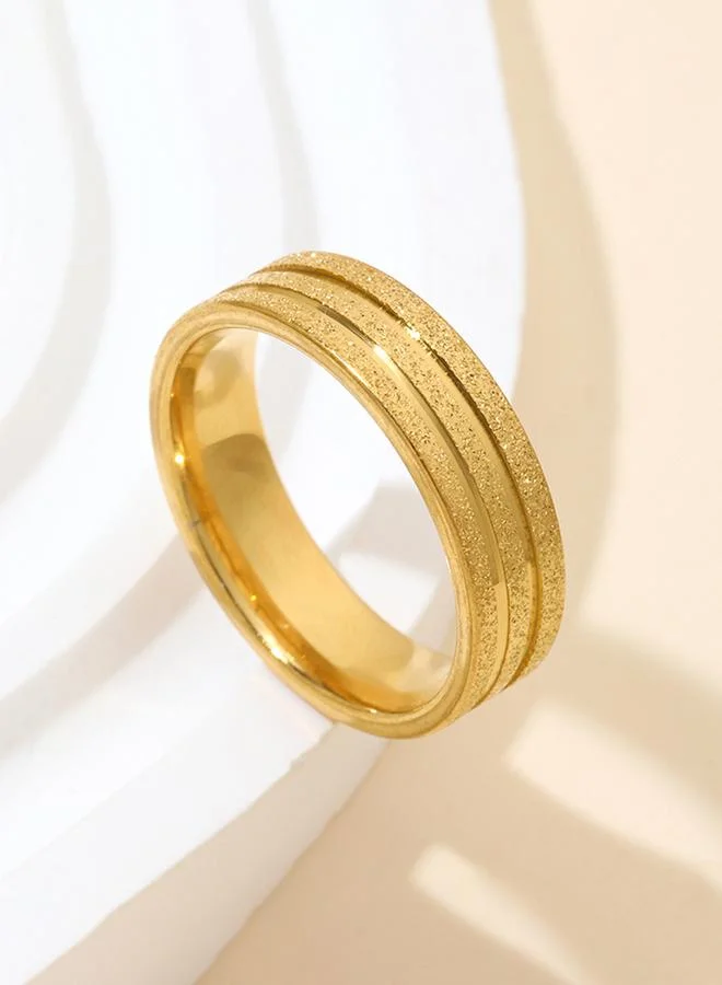 Take Two Golden Band Ring