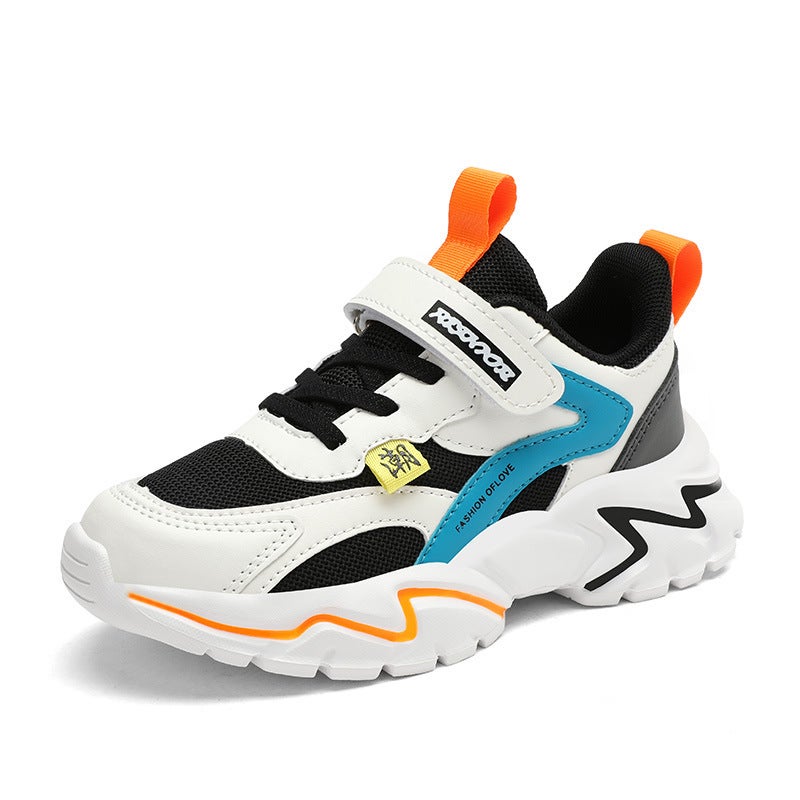Mesh Sneakers Lightweight Flexible Sole Walking Shoes For Kids Indoor And Outdoor Activities - Image 1