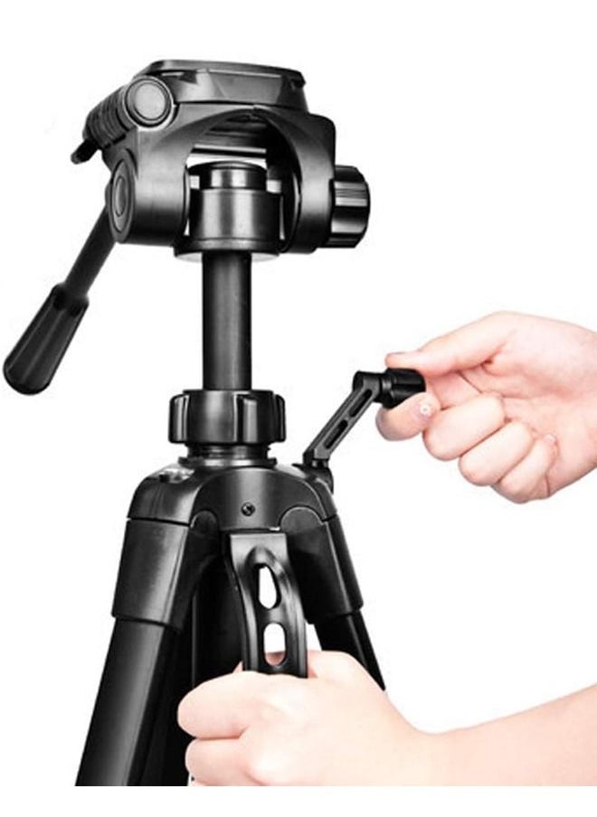 PADOM - Padom WT-3520 Tripod Aluminum Camera Tripod Monopod with 360-Degree Rotatable Center Column and Ball Head, Quick Shoe Plate, Bag for DSLR Camera, Video Camcorder, Travel - Image 1