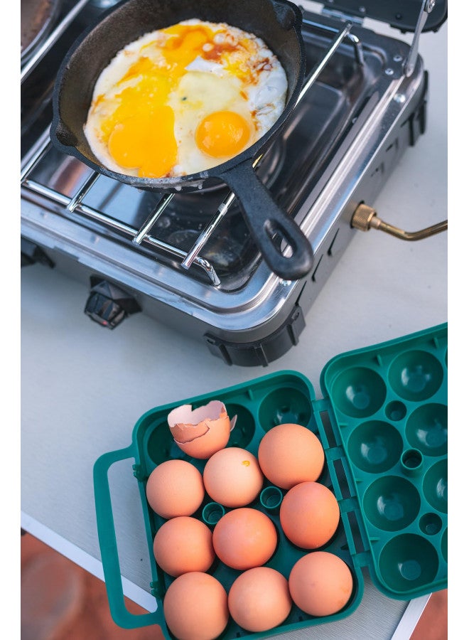 Stansport One Dozen Egg Carrier (266) 7" L x 6.5" W x 3.25" H - Image 2