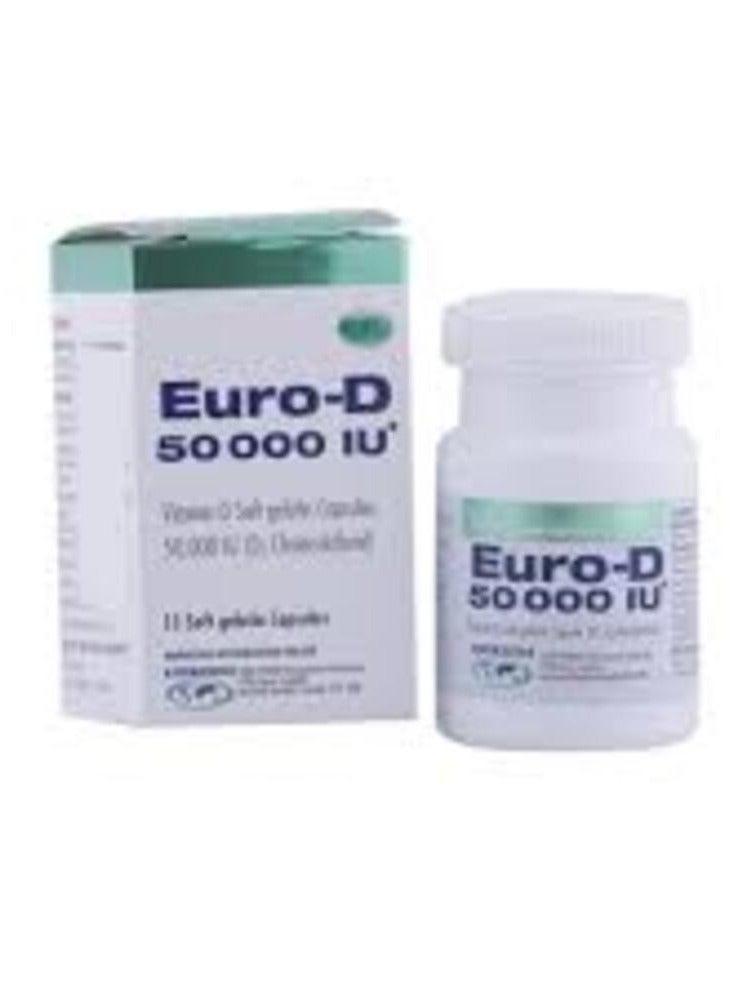 Euro D 50,000 IU Capsules (15-count)