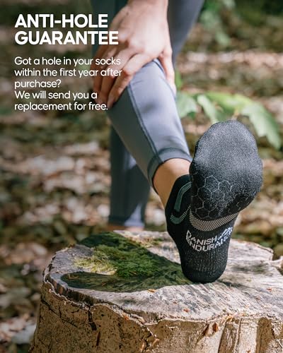 DANISH ENDURANCE Ankle Running Socks for Men Women, Athletic Compression, Cycling, Fitness - Image 4